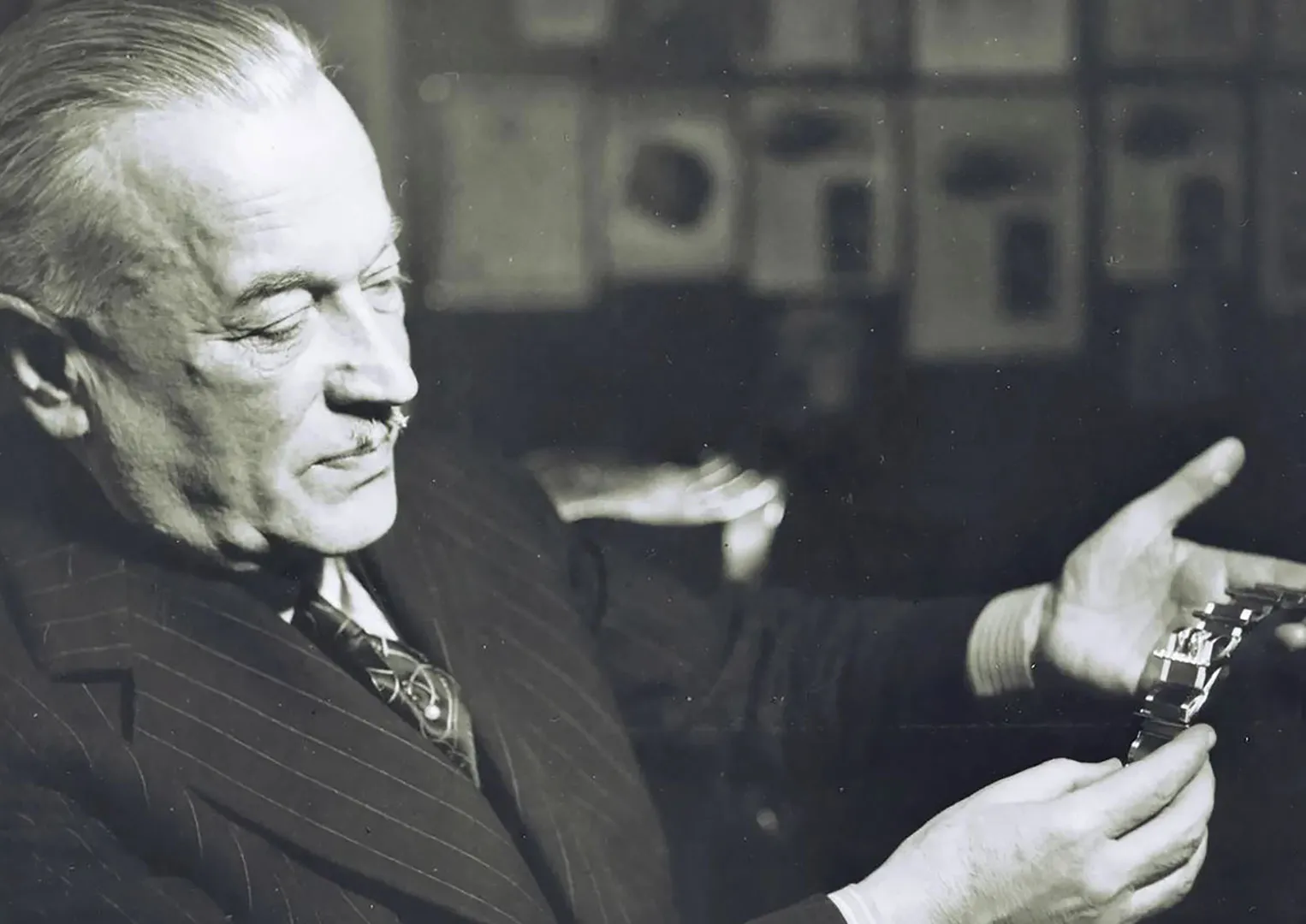 Hans Wilsdorf saw that the future of the watch was on the wrist, not a fob chain